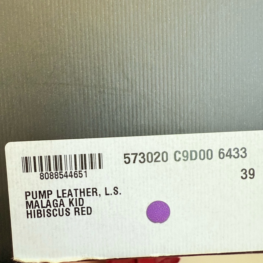 Gucci Hibiscus Red Leather Malaga Kid GG Marmont Fringe Platform Loafer Pumps 39 - Picture 15 of 15